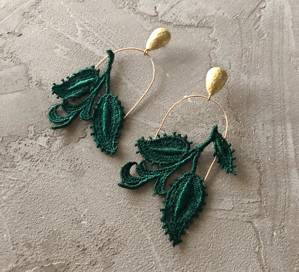 tallulah asymmetrical earrings