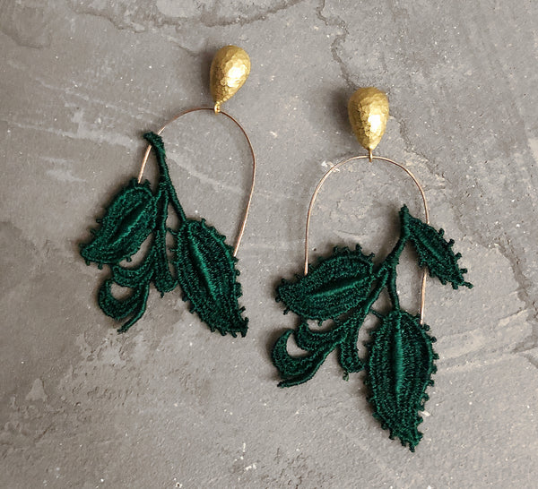 tallulah asymmetrical earrings